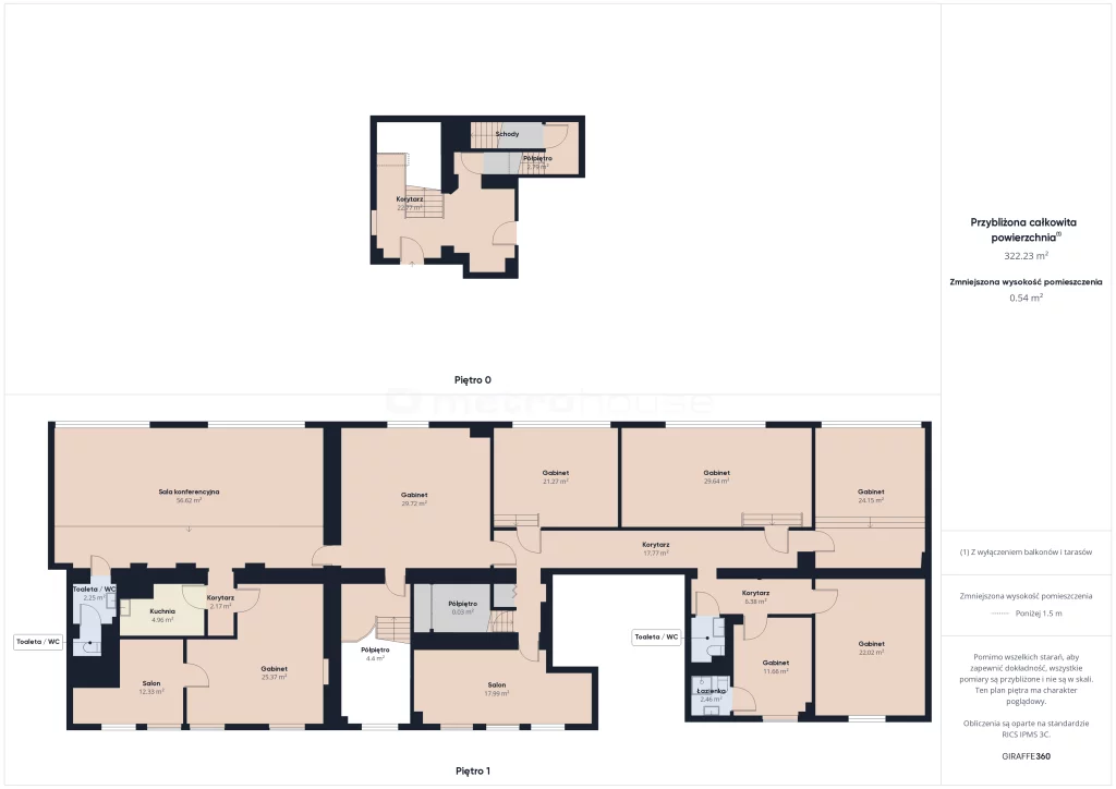 5 pokoi, apartament 169,43 m², piętro 1, oferta nr , SMKURO785, Warszawa, Śródmieście, Śródmieście, Marszałkowska