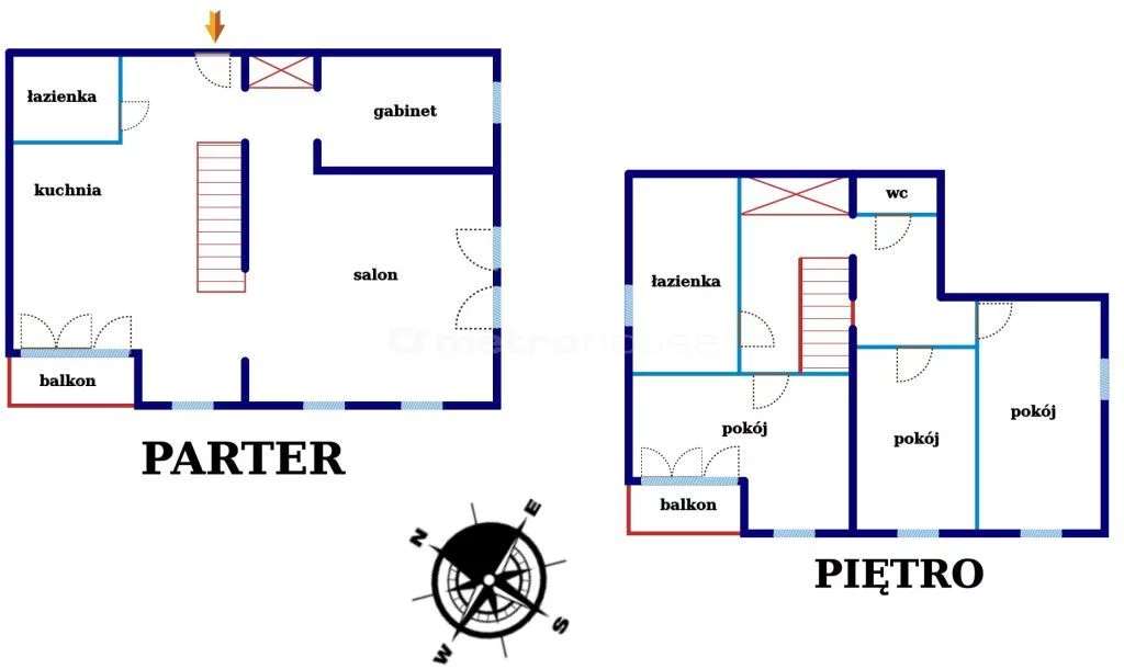 5 pokoi, mieszkanie 180,11 m², parter, oferta nr , WAWA753, Łódź, Górna, Górna, Sanocka