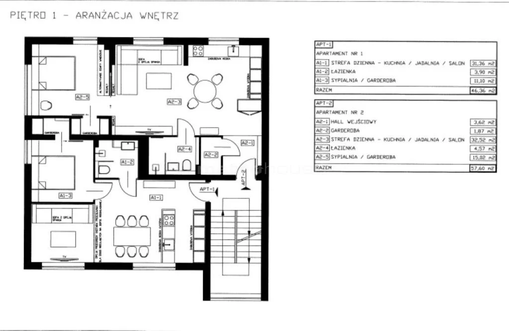 8 pokoi, apartament 208,00 m², piętro 1, oferta nr , WMBEDO402, Kraków, Raciborskiego