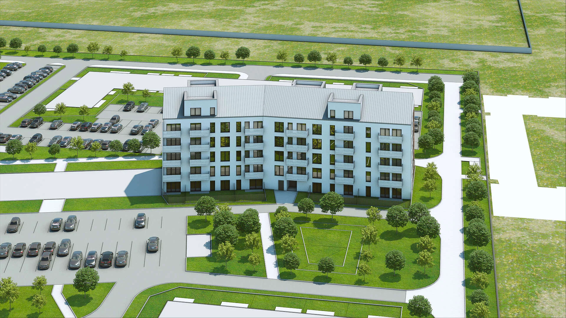Wirtualna makieta 3D mieszkania 50.31 m², D161