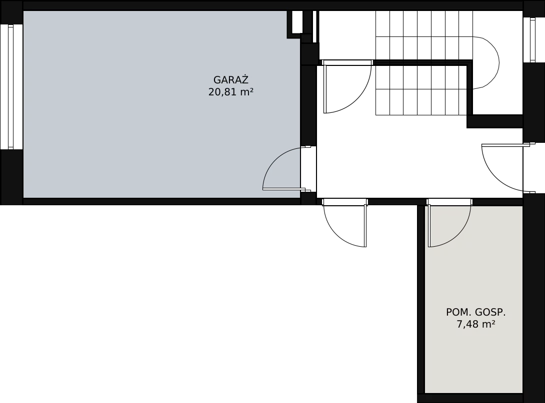 Mieszkanie 70,93 m², piętro 2, oferta nr A3/B, Osiedle CONTIGO, Wrocław, Psie Pole-Zawidawie, Zakrzów, ul. Siedzikówny