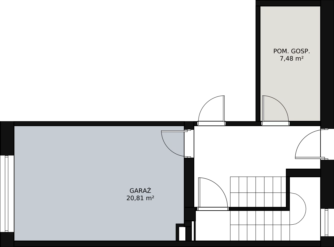 Mieszkanie 70,93 m², piętro 2, oferta nr A10/B, Osiedle CONTIGO, Wrocław, Psie Pole-Zawidawie, Zakrzów, ul. Siedzikówny