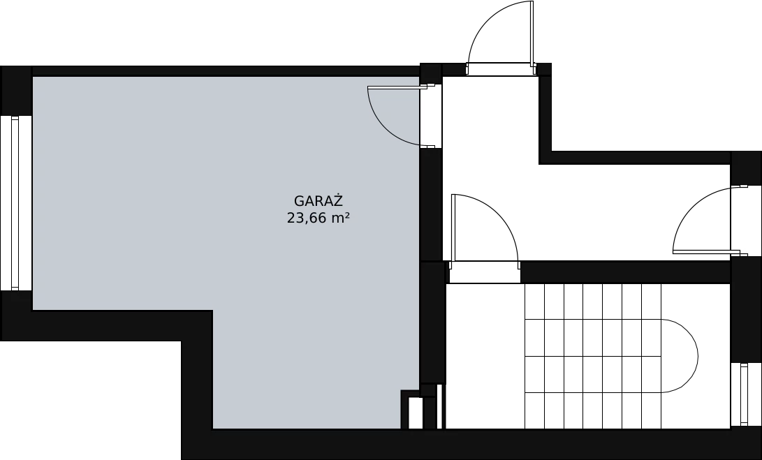 4 pokoje, mieszkanie 86,08 m², piętro 2, oferta nr A14/B, Osiedle CONTIGO, Wrocław, Psie Pole-Zawidawie, Zakrzów, ul. Siedzikówny