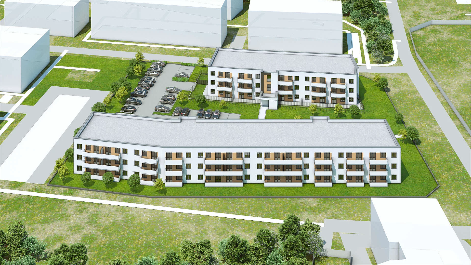 Nowe Mieszkanie, 54,99 m², 3 pokoje, parter, oferta nr B2/0/3