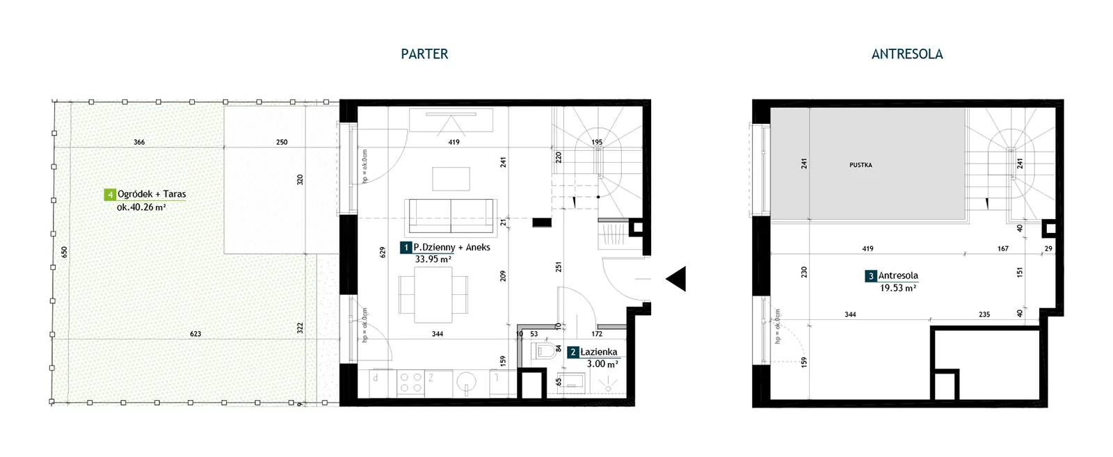 1 pokój, mieszkanie 56,48 m², parter, oferta nr AA0003, Viva Cité etap II, Warszawa, Bemowo, Chrzanów, ul. Podgrodzie