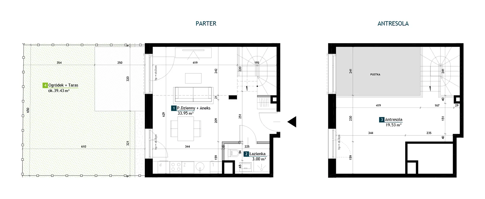 1 pokój, mieszkanie 56,48 m², parter, oferta nr AA0005, Viva Cité etap II, Warszawa, Bemowo, Chrzanów, ul. Podgrodzie