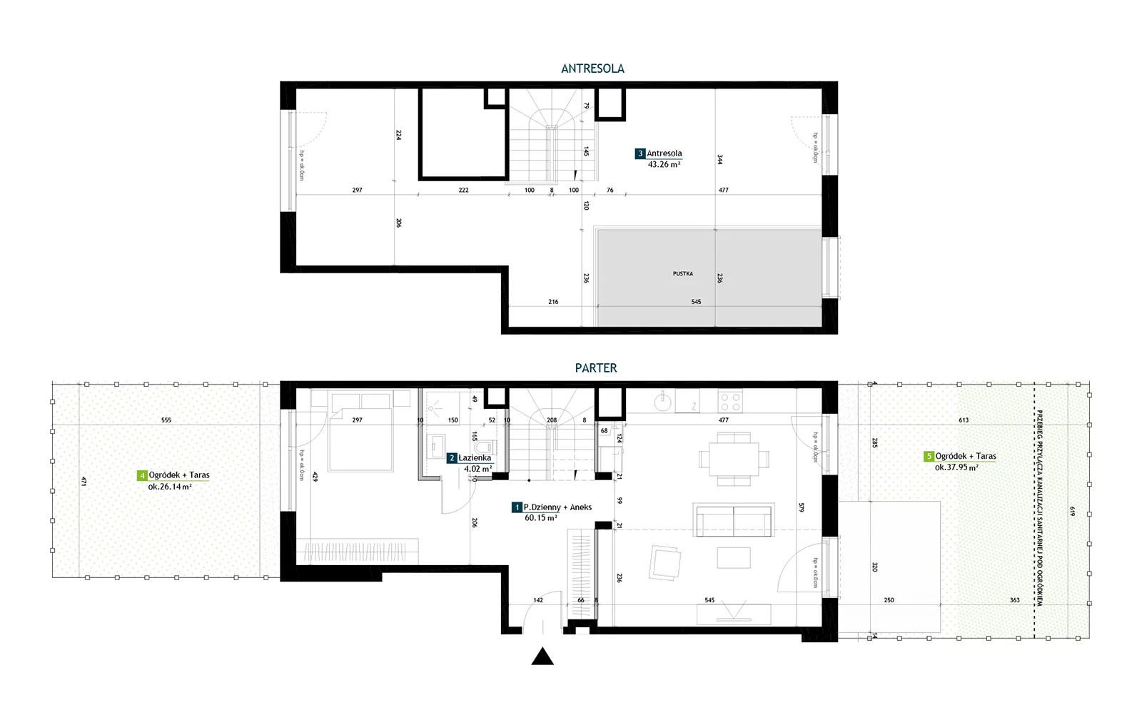 1 pokój, mieszkanie 107,43 m², parter, oferta nr AB0004, Viva Cité etap II, Warszawa, Bemowo, Chrzanów, ul. Podgrodzie