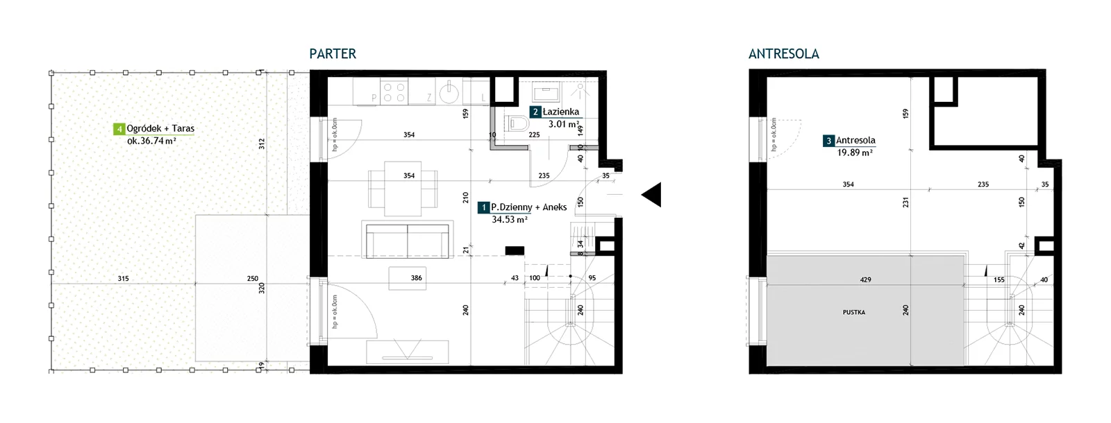 1 pokój, mieszkanie 57,43 m², parter, oferta nr AC0004, Viva Cité etap II, Warszawa, Bemowo, Chrzanów, ul. Podgrodzie