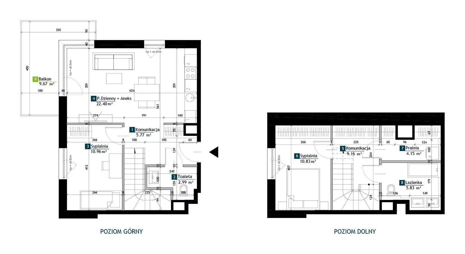 3 pokoje, mieszkanie 72,09 m², piętro 2, oferta nr BA0201, Viva Cité, Warszawa, Bemowo, Chrzanów, ul. Podgrodzie