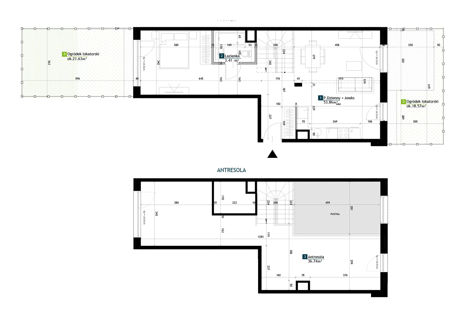 1 pokój, mieszkanie 94,01 m², parter, oferta nr BC0003, Viva Cité, Warszawa, Bemowo, Chrzanów, ul. Podgrodzie
