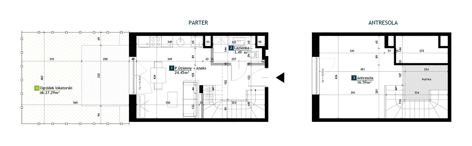 1 pokój, mieszkanie 44,53 m², parter, oferta nr BE0003, Viva Cité, Warszawa, Bemowo, Chrzanów, ul. Podgrodzie