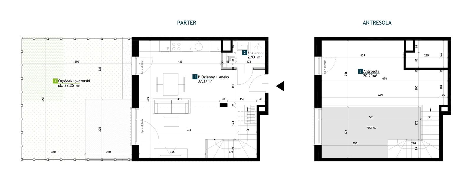 1 pokój, mieszkanie 60,55 m², parter, oferta nr BH0005, Viva Cité, Warszawa, Bemowo, Chrzanów, ul. Podgrodzie
