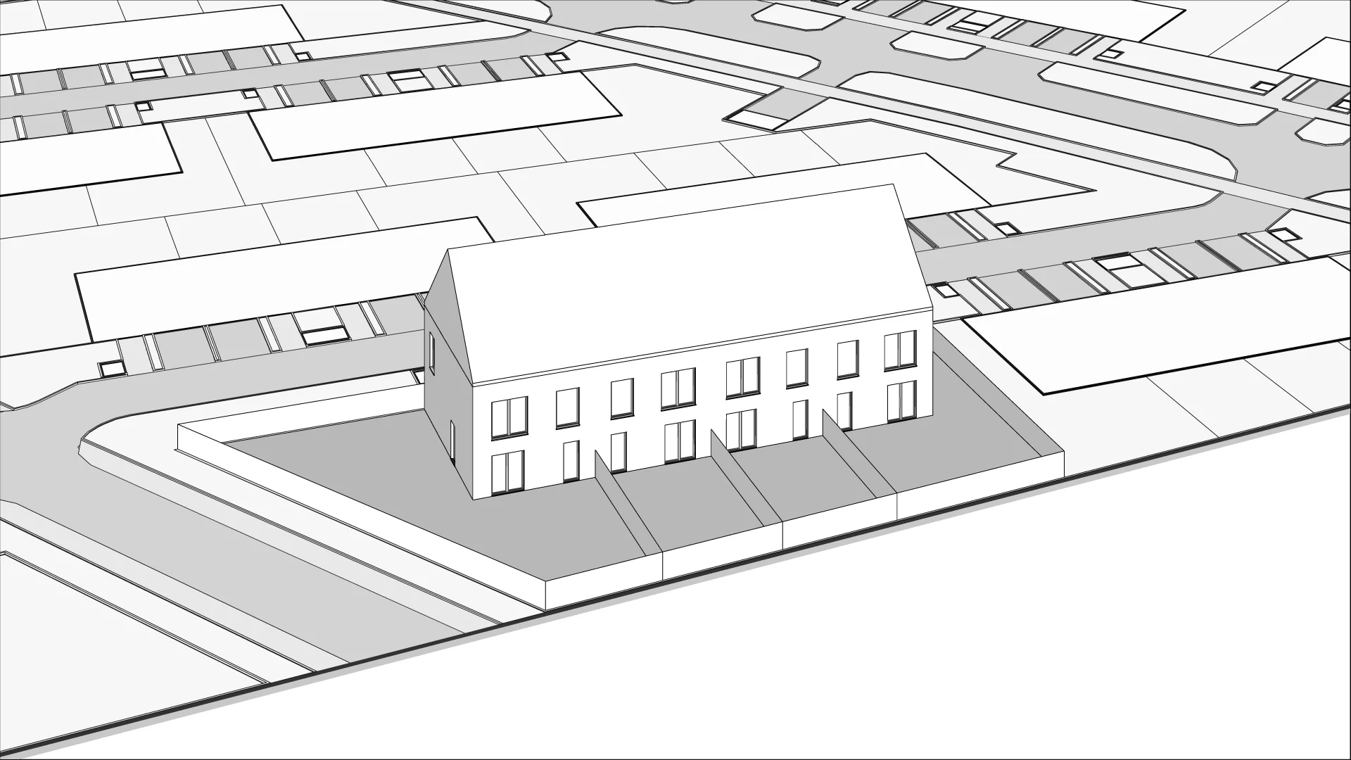 Wirtualna makieta 3D domu 150.93 m², a18L2