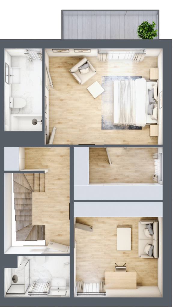 Mieszkanie 181,95 m², parter, oferta nr A10.L1, Rokokowa Vita, Warszawa, Bielany, Huta, Rokokowa 132