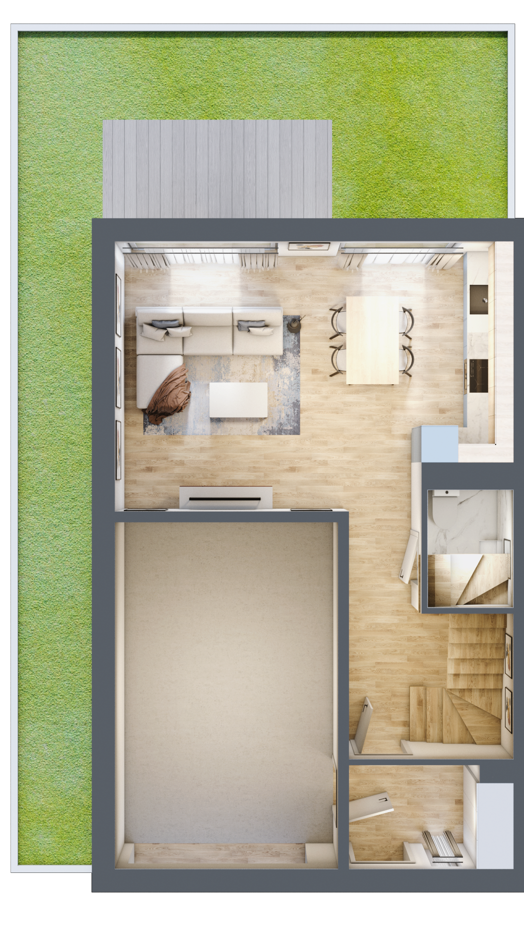 Mieszkanie 181,95 m², parter, oferta nr A22.L1, Rokokowa Vita, Warszawa, Bielany, Huta, Rokokowa 132