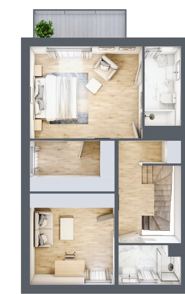 Mieszkanie 181,95 m², parter, oferta nr A22.L1, Rokokowa Vita, Warszawa, Bielany, Huta, Rokokowa 132