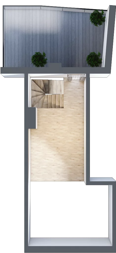 2 pokoje, mieszkanie 48,26 m², piętro 3, oferta nr A43, Traugutta Vita, Wrocław, Przedmieście Oławskie, ul. Generała Romualda Traugutta 103