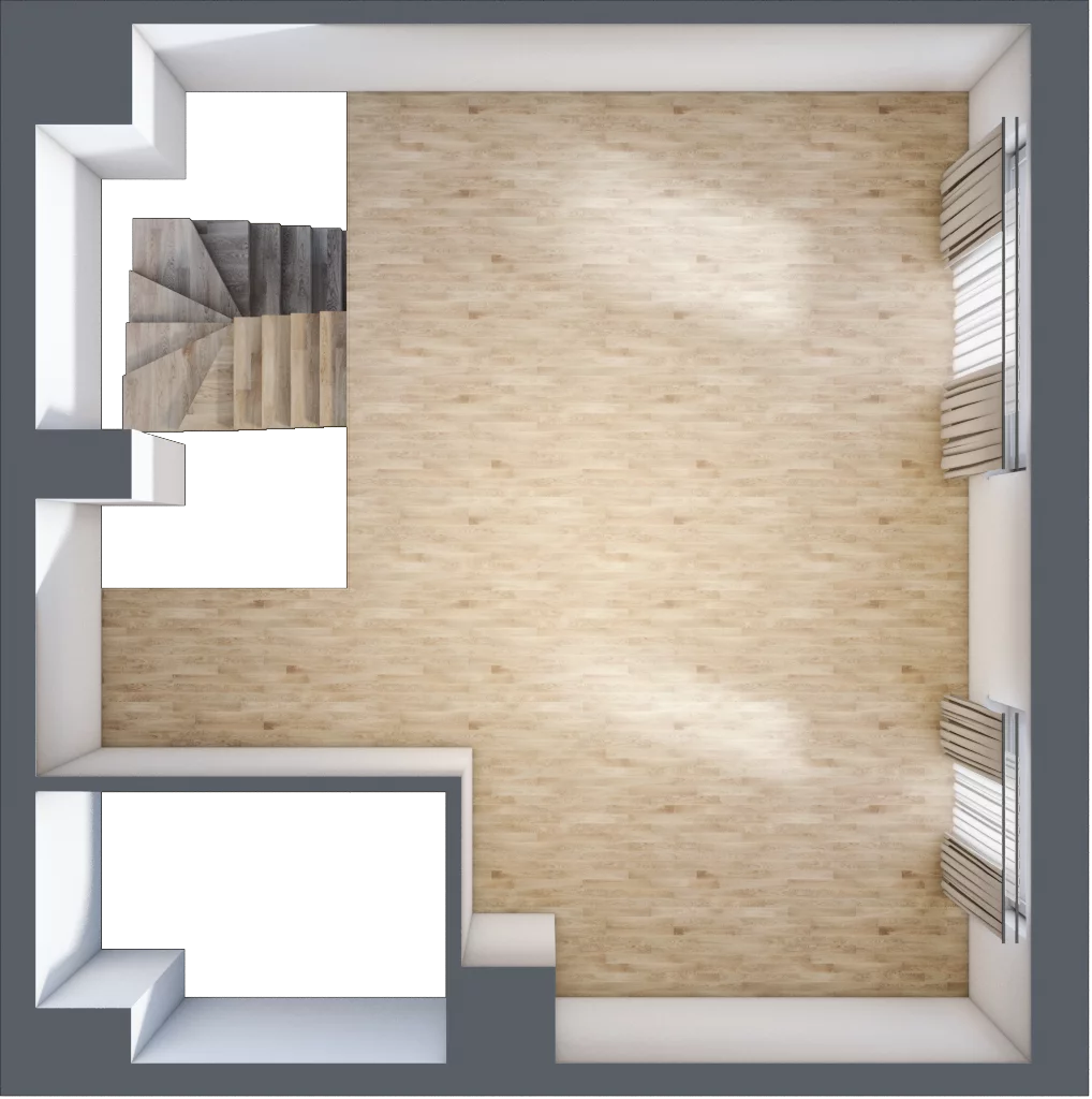 3 pokoje, mieszkanie 70,69 m², piętro 3, oferta nr B2.03.36, Południe Vita etap III, Gdańsk, Orunia Górna-Gdańsk Południe, ul. Kazimierza Wielkiego 
