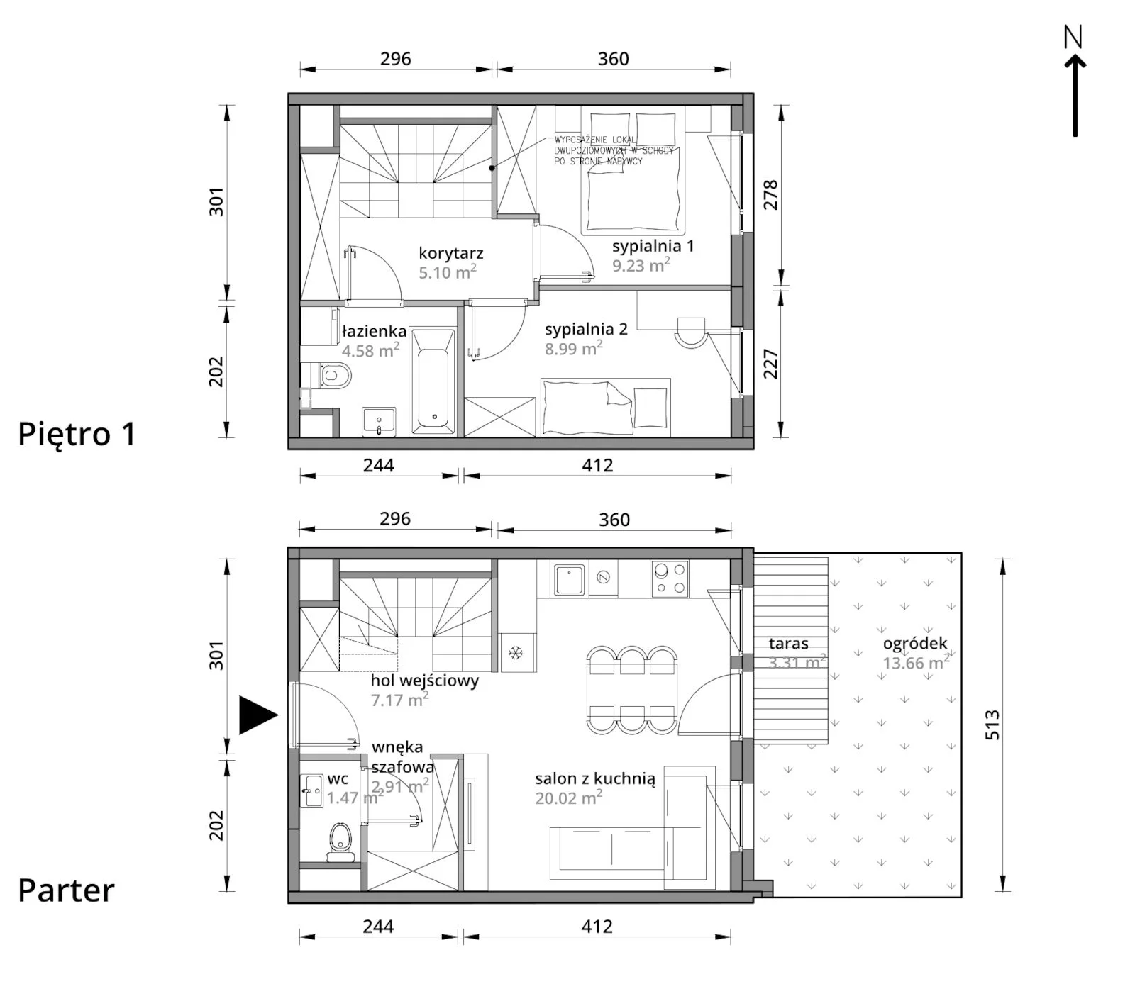 3 pokoje, mieszkanie 59,58 m², parter, oferta nr A/090, Aleje Praskie etap III, Warszawa, Praga Południe, Kamionek, ul. Podskarbińska 32/34