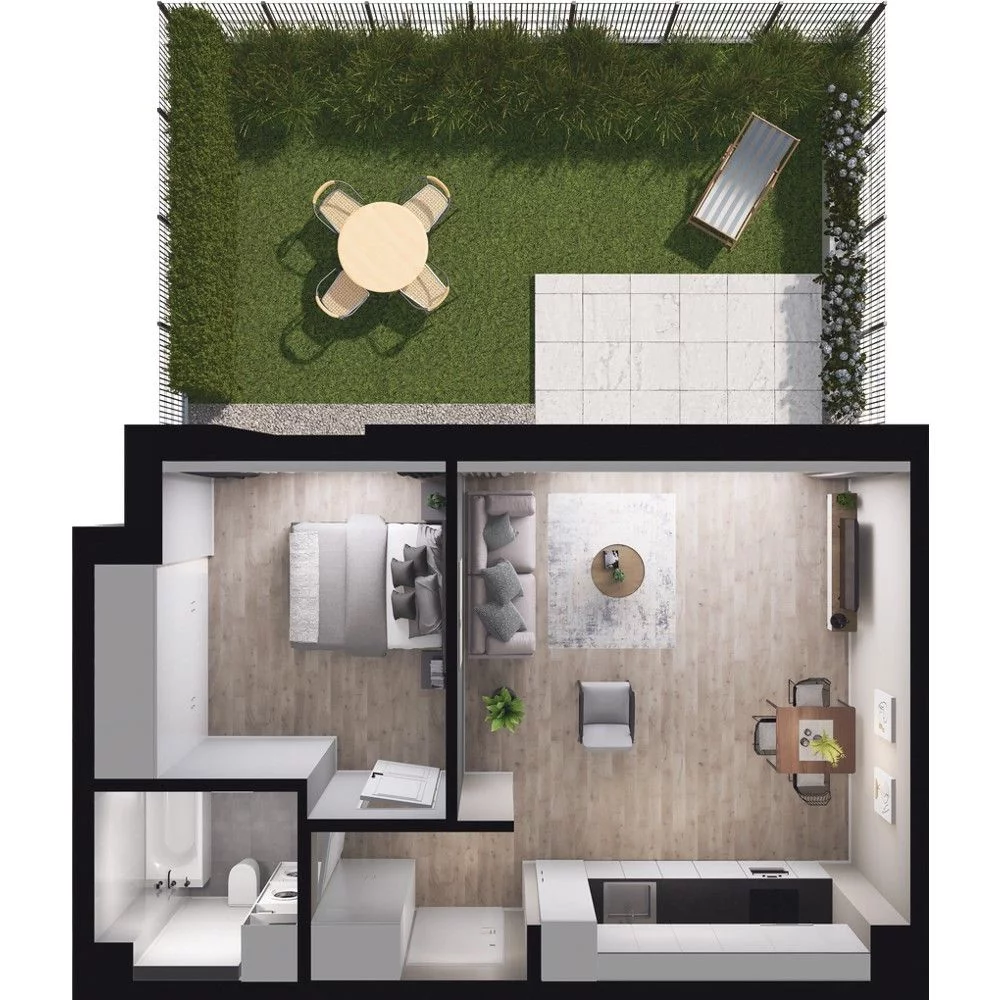 Mieszkanie 47,62 m², parter, oferta nr W/3/4, Welocity Wiczlino, Gdynia, Chwarzno-Wiczlino, ul. Jana Kazimierza-idx