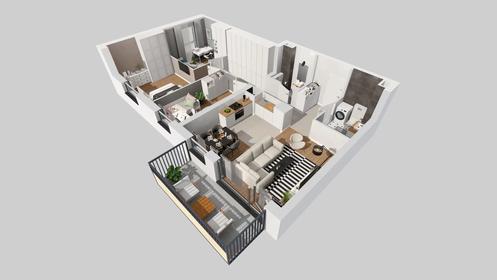 4 pokoje, mieszkanie 78,25 m², piętro 1, oferta nr B/111, Braniborska 80, Wrocław, Stare Miasto, ul. Braniborska 80