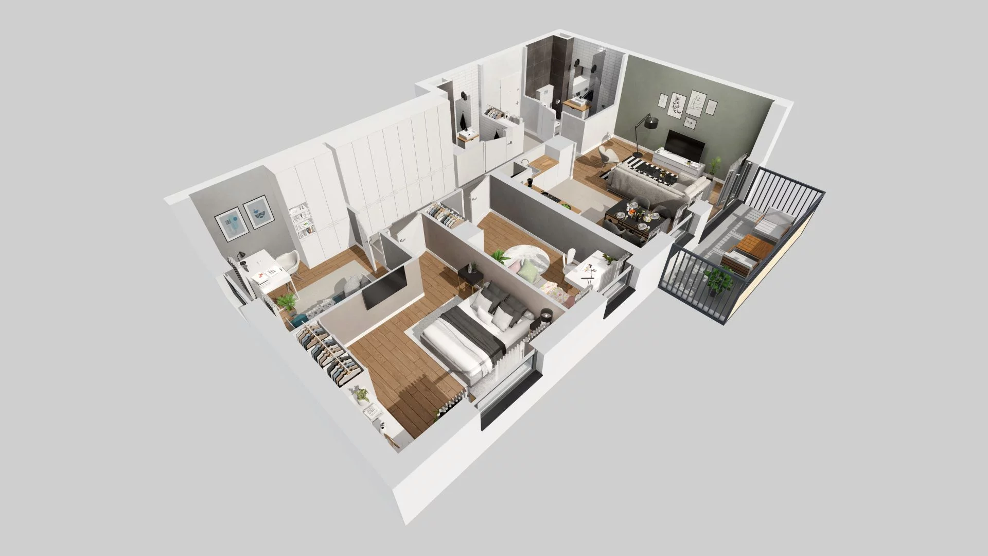 4 pokoje, mieszkanie 78,25 m², piętro 1, oferta nr B/111, Braniborska 80, Wrocław, Stare Miasto, ul. Braniborska 80