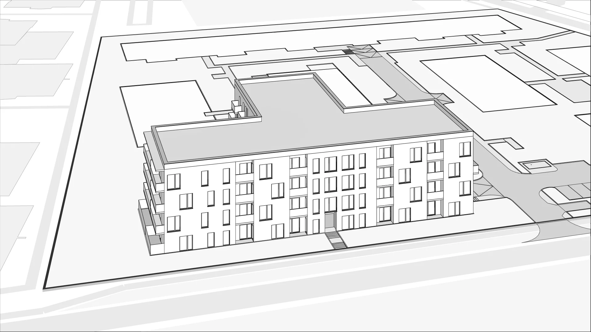 Wirtualna makieta 3D mieszkania 58.07 m², 10