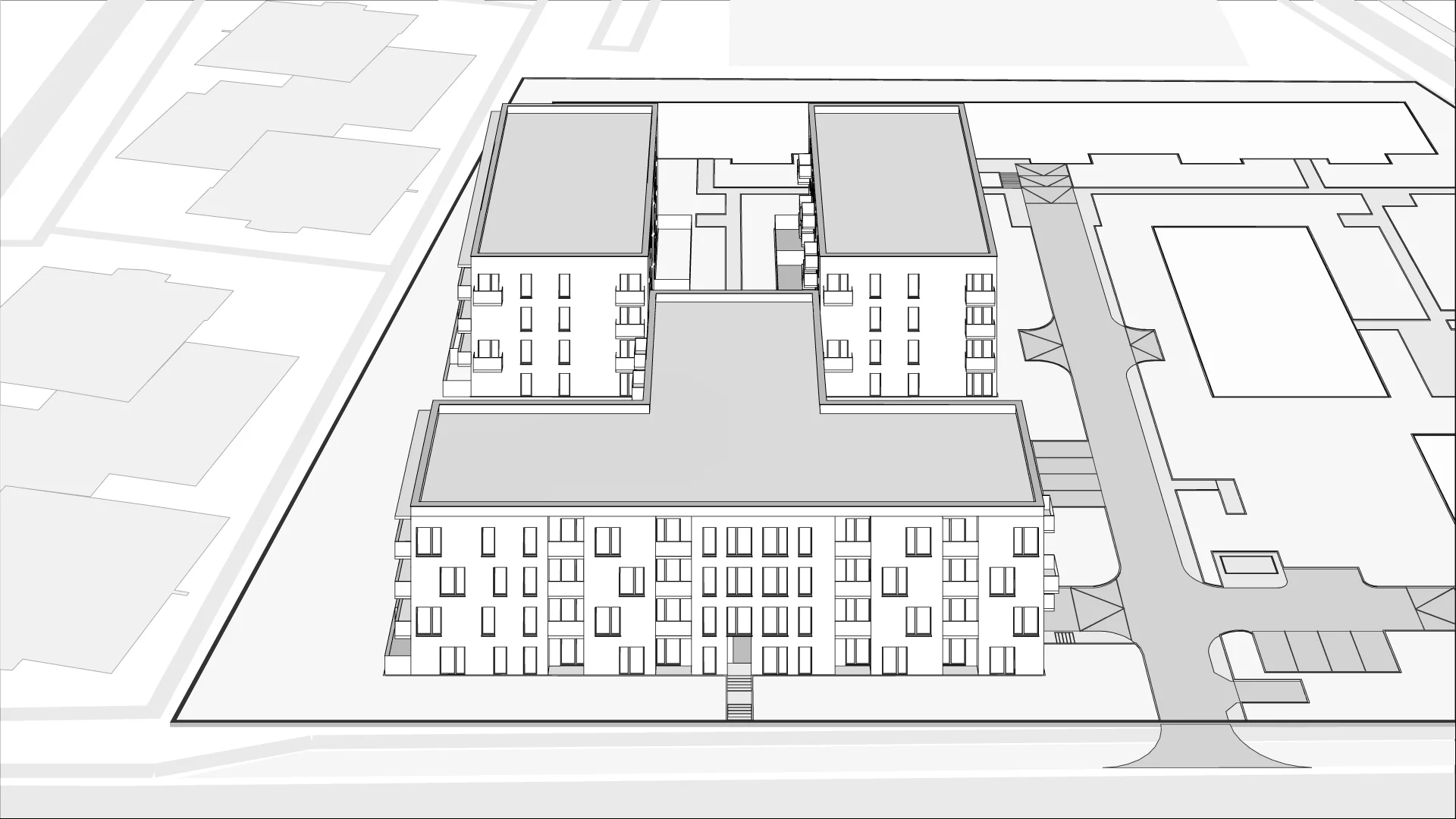 Wirtualna makieta 3D inwestycji Geometryczna