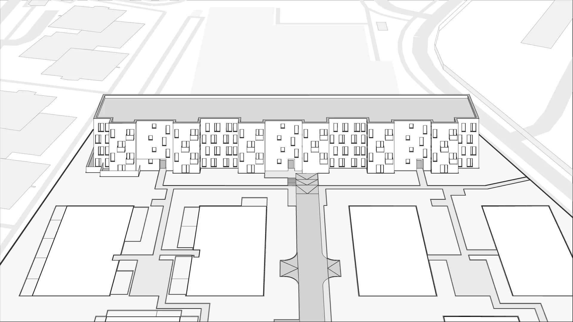 Wirtualna makieta 3D inwestycji Geometryczna 5B