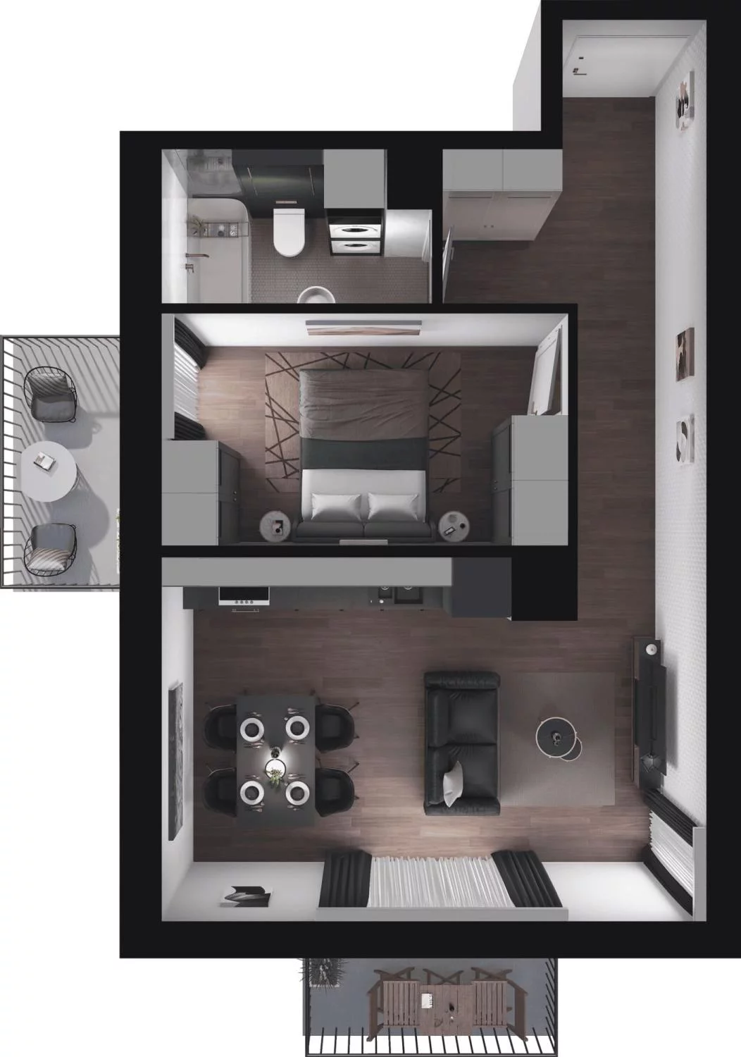 2 pokoje, mieszkanie 42,85 m², piętro 2, oferta nr M.2.33, Viva Piastów, Piastów, ul. Emilii Plater 13