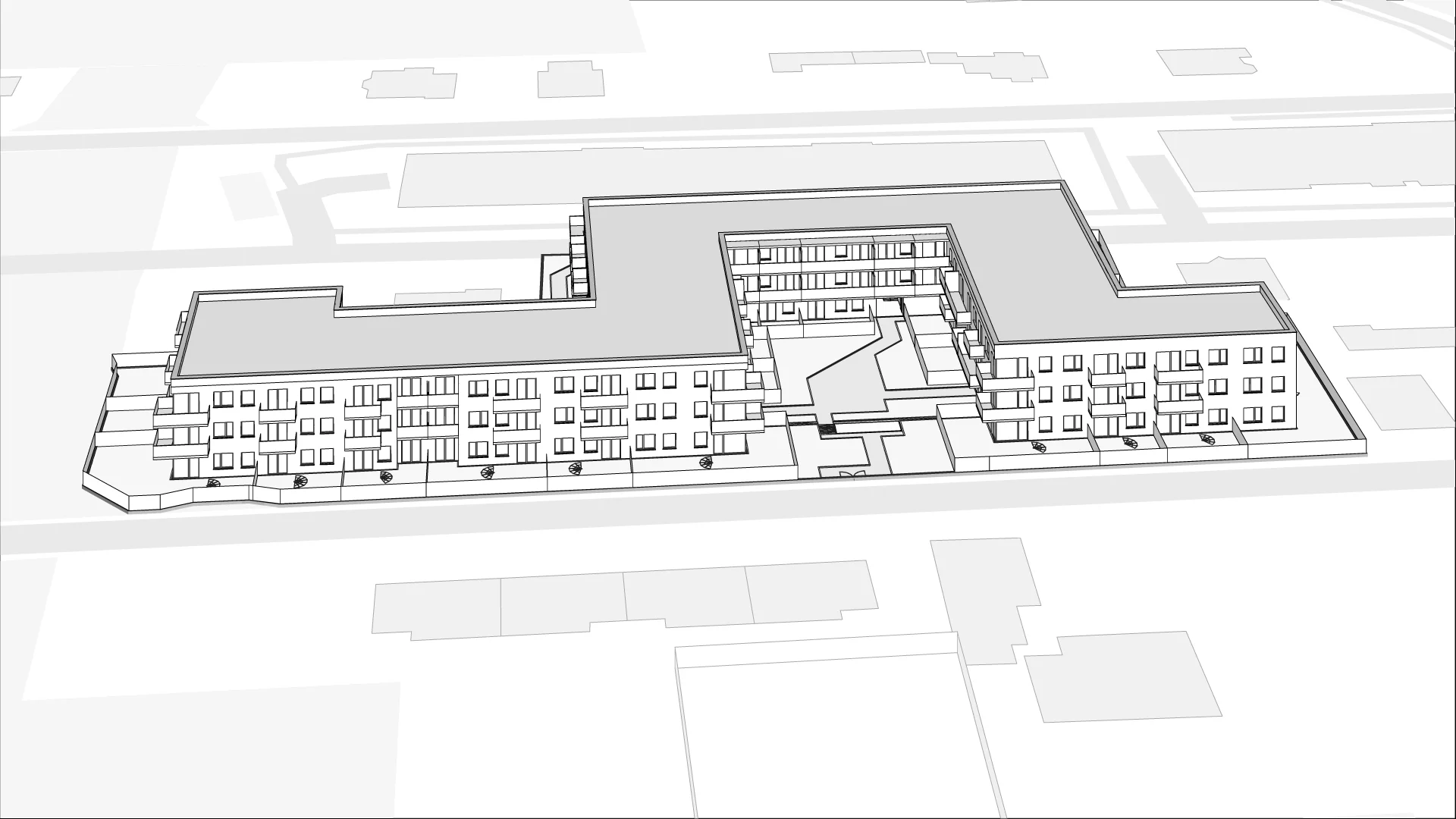 Wirtualna makieta 3D mieszkania 47.95 m², C.P2.75
