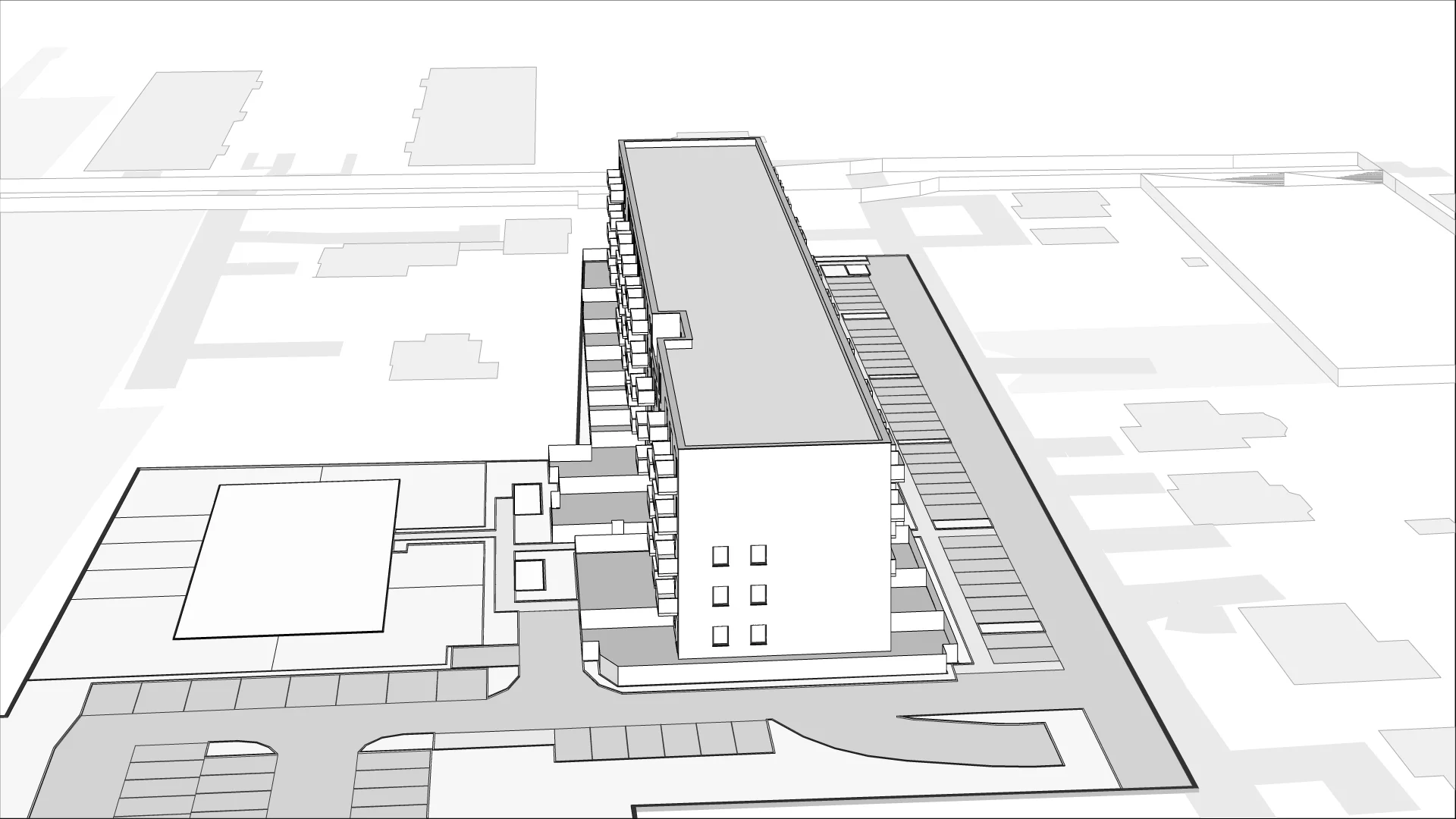 Wirtualna makieta 3D mieszkania 52.96 m², B.4.102