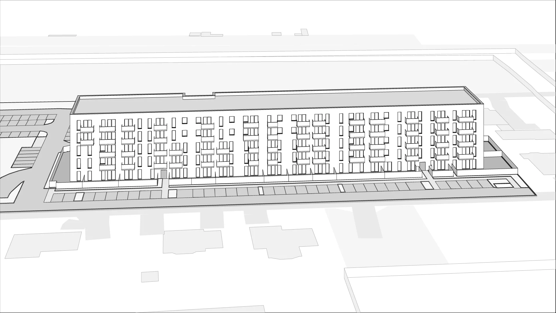 Wirtualna makieta 3D mieszkania 35.96 m², B.1.43