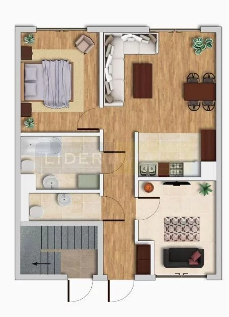 Dom 61,75 m², oferta nr , 5886/2145/ODS, Łomianki
