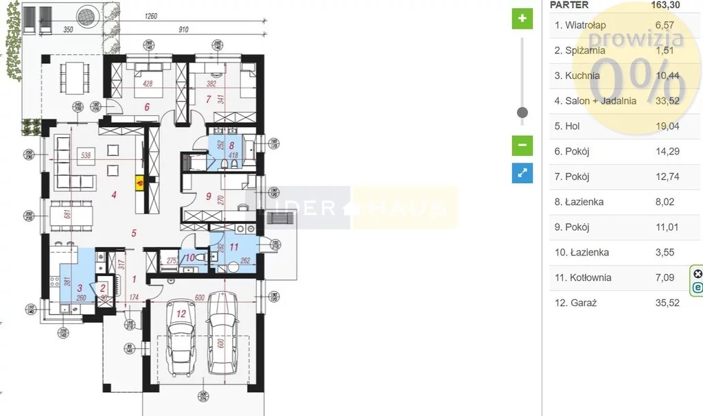 Dom 163,30 m², oferta nr , 6667/2145/ODS, Błędowo