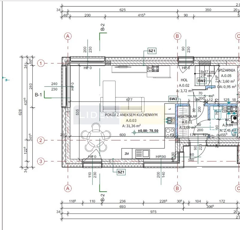 Dom 123,00 m², oferta nr , 6546/2145/ODS, Kiełpin