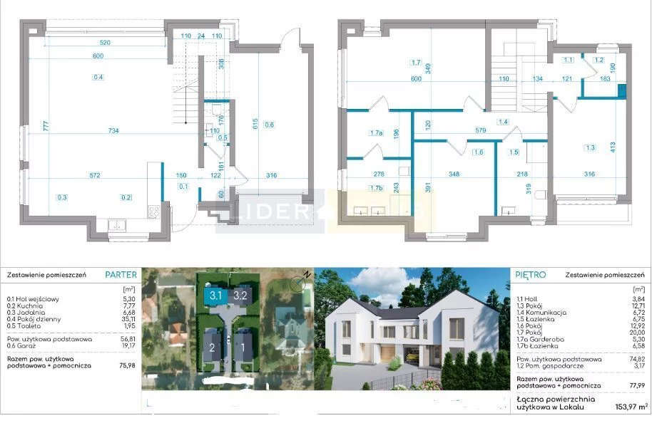 Dom 132,00 m², oferta nr , 6506/2145/ODS, Łomianki