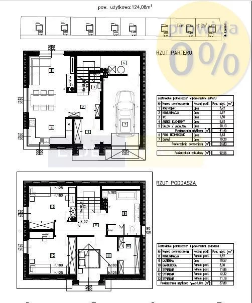 Dom 124,80 m², oferta nr , 6142/2145/ODS, Nasielsk