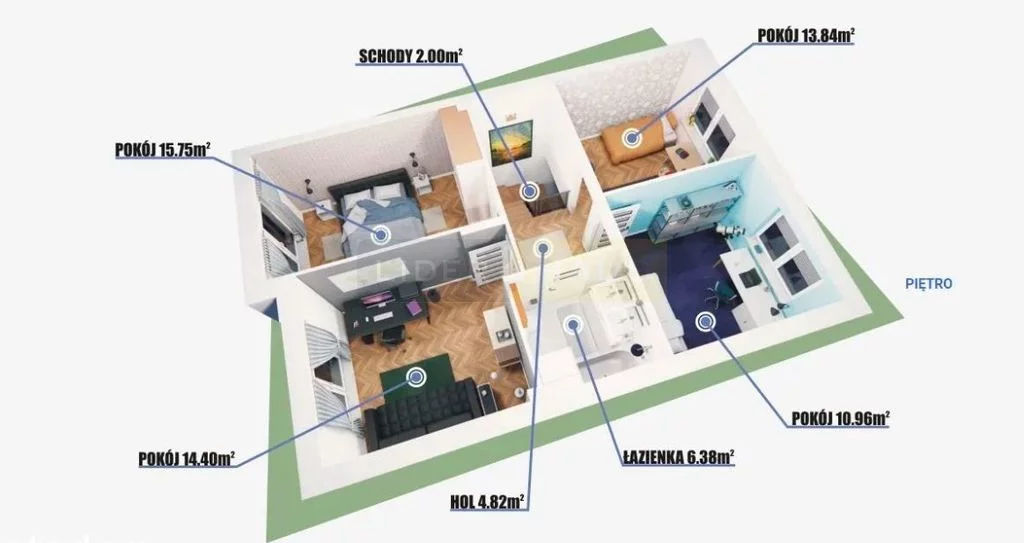 Dom i rezydencja 155,00 m², oferta nr , 5252/2145/ODS, Łomianki