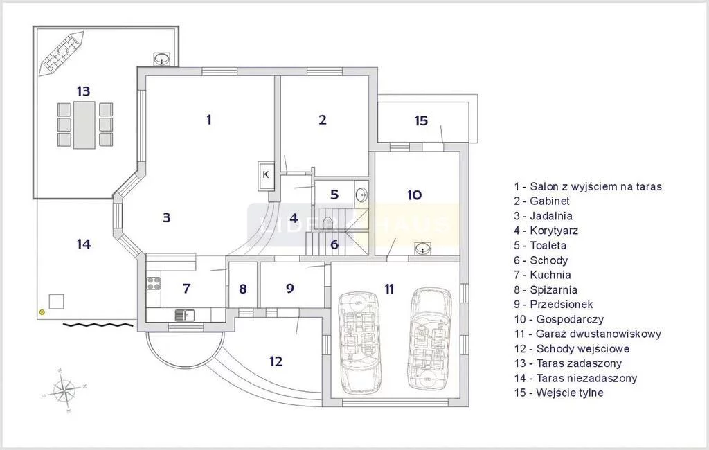 Dom i rezydencja 267,00 m², oferta nr , 6550/2145/ODS, Sadowa