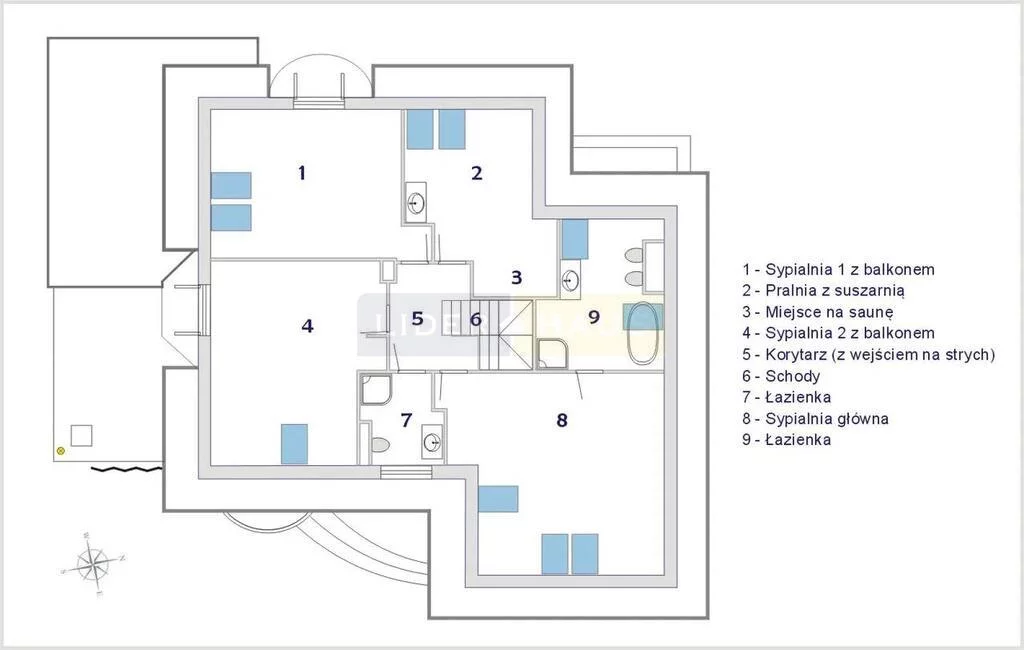 Dom i rezydencja 267,00 m², oferta nr , 6550/2145/ODS, Sadowa