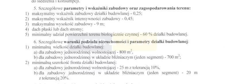 Działka 800,00 m², oferta nr , 7400/2145/OGS, Kiełpin