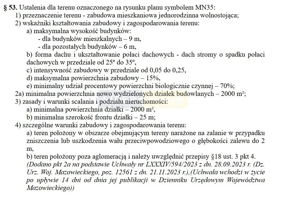 Działka 1 044,00 m², oferta nr , 7407/2145/OGS, Łomianki Dolne