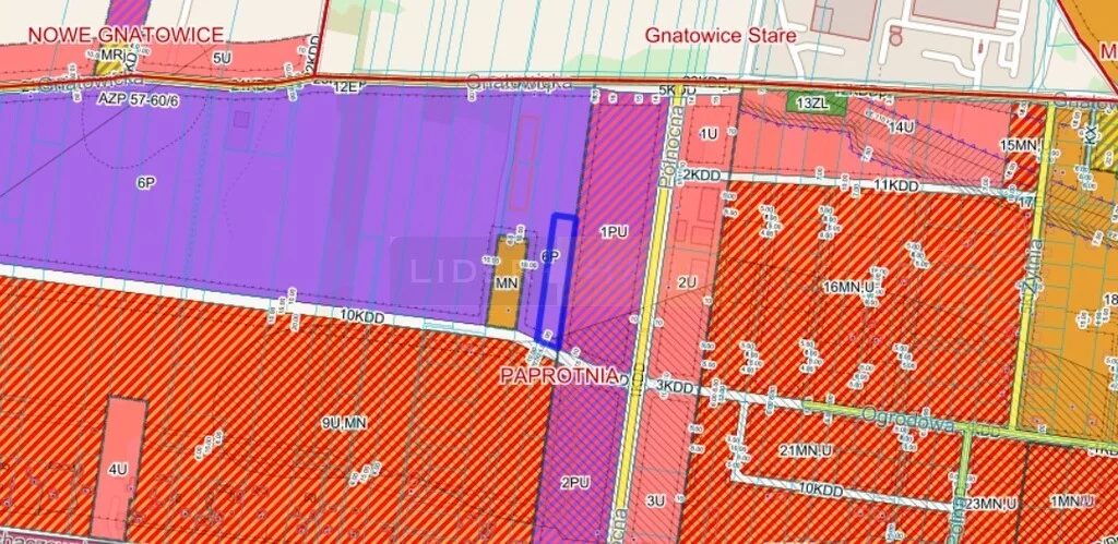 Działka 8 500,00 m², Paprotnia, Sochaczewska, Sprzedaż