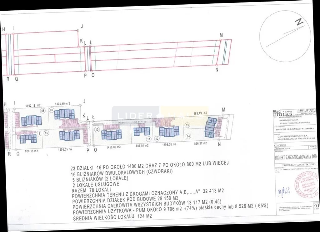 Działka 32 413,00 m², oferta nr , 7327/2145/OGS, Kiełpin, Warszawska