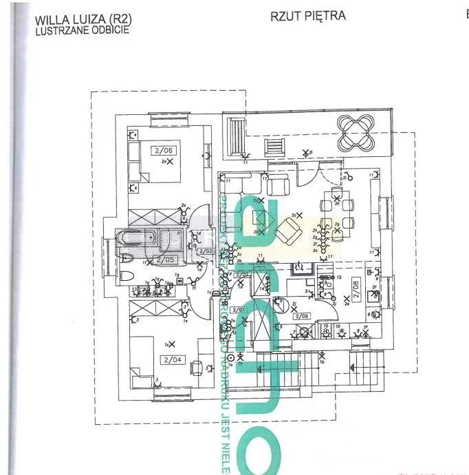 3 pokoje, mieszkanie 69,00 m², piętro 1, oferta nr , 2834/2145/OMS, Łomianki
