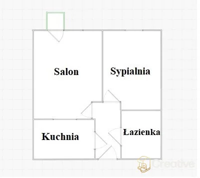 2 pokoje, mieszkanie 37,40 m², piętro 5, oferta nr , 2192/369864, Warszawa, Mokotów, Mokotów, Czerniakowska