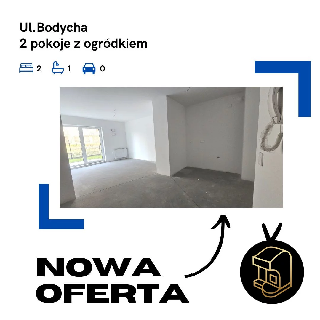 Mieszkanie dwupokojowe 46,76 m², Warszawa, Ursus, Stanisława Bodycha, Sprzedaż