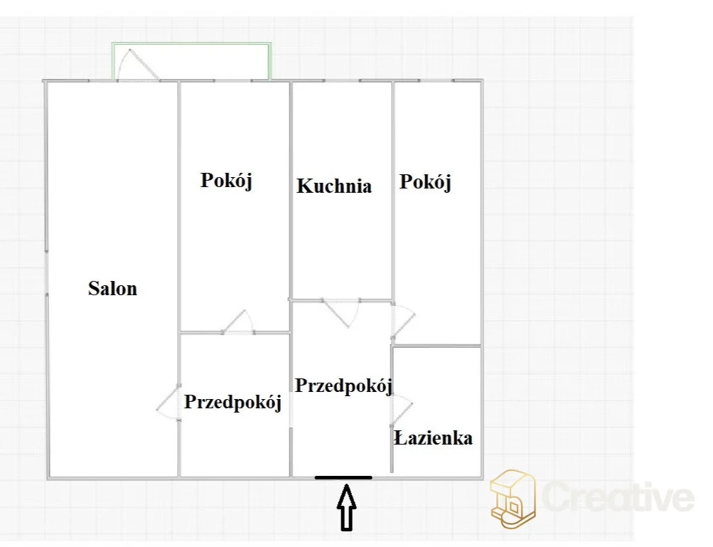 3 pokoje, mieszkanie 48,00 m², piętro 1, oferta nr , 2192/389013, Warszawa, Saska