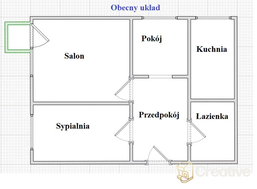 3 pokoje, mieszkanie 45,80 m², piętro 4, oferta nr , 10268382, Warszawa, Mokotów, Służew, Aleja Lotników